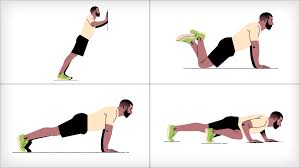 Push ups being performed, upper body exercises for women